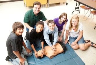 Students Learn CPR