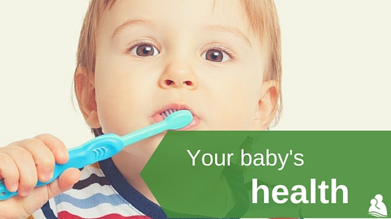 Your baby's health: toddler brushing teeth
